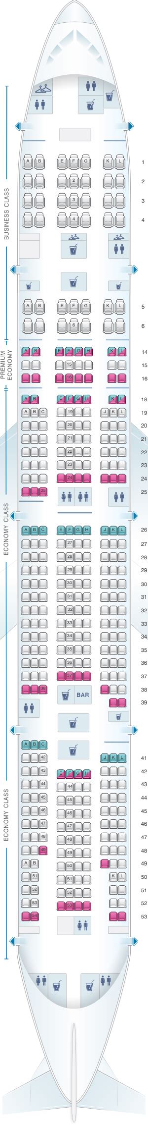 boeing 777-300er seat map air france|Iba pa.